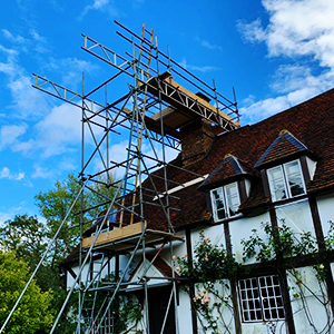 Barke Scaffolding Ipswich Scaffolding Services - Access to Chimney Stack